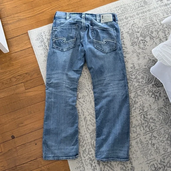 Silver men’s Joga jeans - Picture 2 of 5